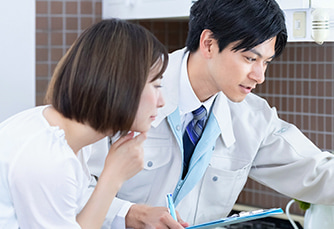 高い技術と信頼性のイメージ